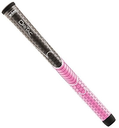 Masters Winn dritac undersize Golf Club Grip, Gray/Pink RW152