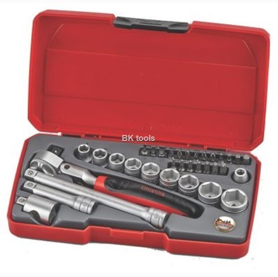 Teng tools 34-el. zestaw narzędzi nasadowych 3/8  TENG TOOLS T3834S