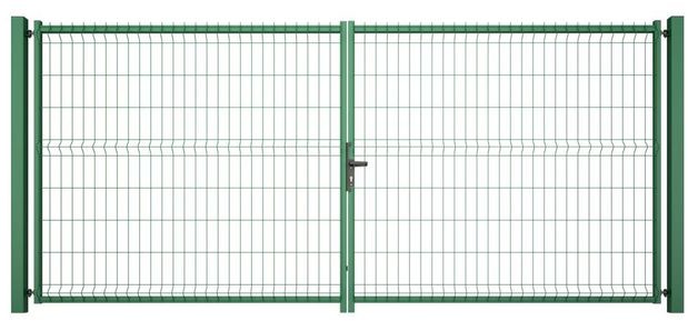 WIŚNIOWSKI Brama dwuskrzydłowa VERA 400 x 173 cm WIŚNIOWSKI