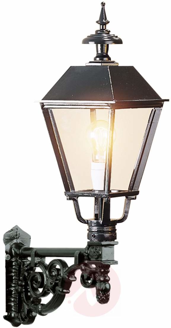 K. S. Verlichting B. V. Gustowna lampa ścienna zewnętrzna M43, czarna