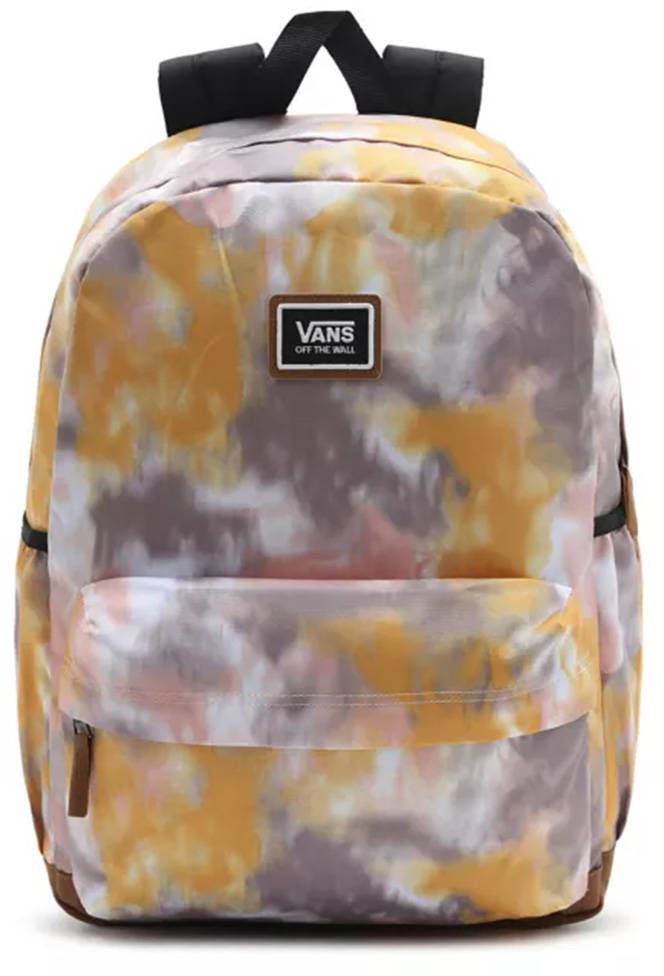 Vans Plecak do szkoły Realm Plus - golden tie dye VN0A34GLYZX