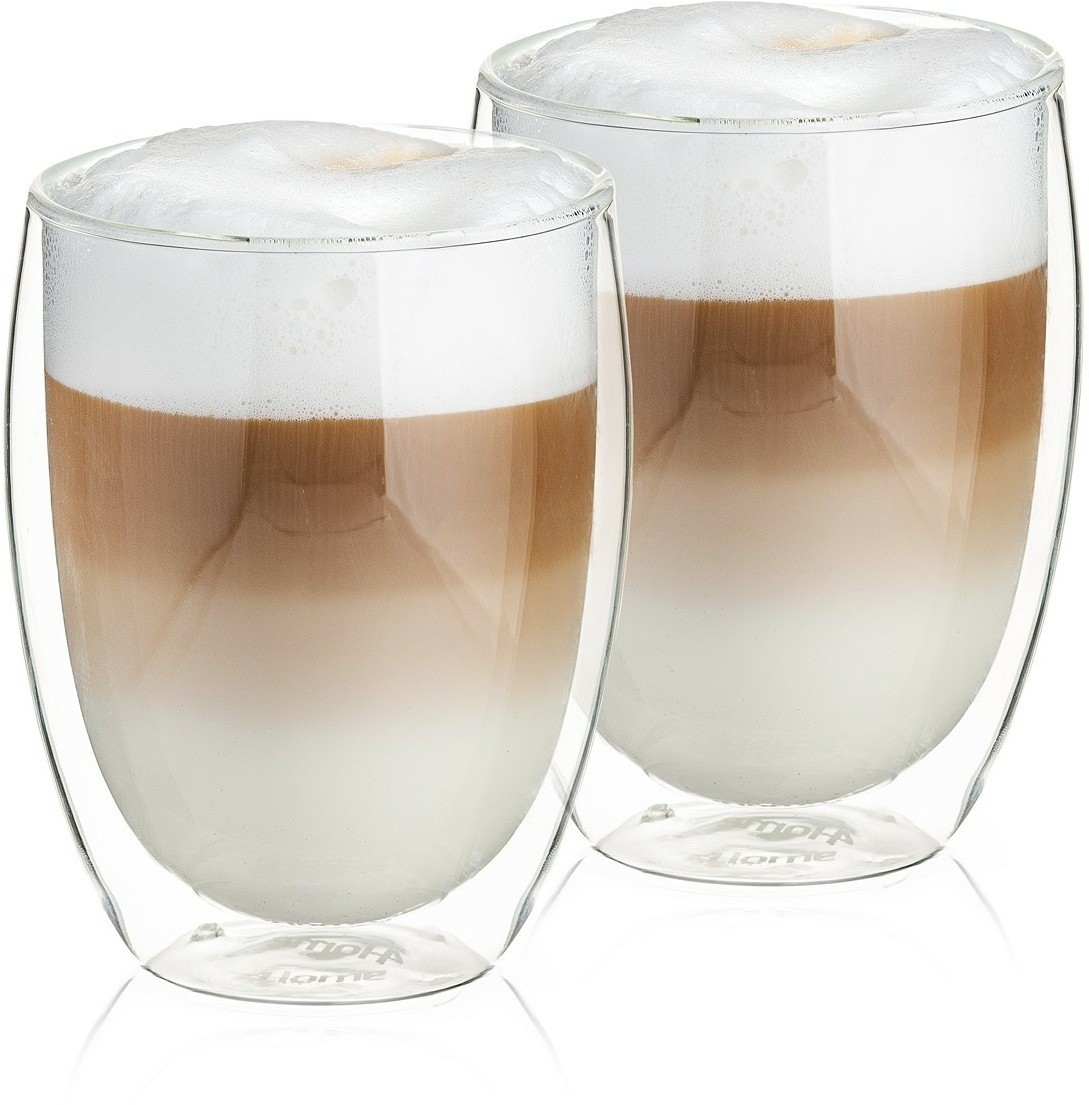 Cool 4Home Szklanka termiczna do latté Hot 350 ml, 2 szt.