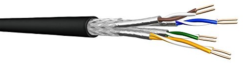 Draka Cat7 zewnętrzne installation Cable 4 X 2 X AWG23/1 (S/FTP pary przewodów i geflechtgeschirmt, Star w folię LSOH) 8717511340113