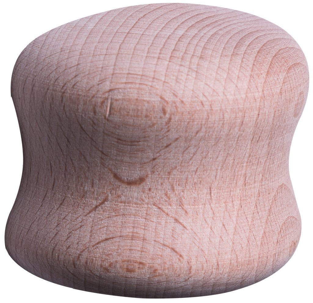 Kornik Zakończenie poręczy z drewna bukowego 50 mm x 60 mm proste