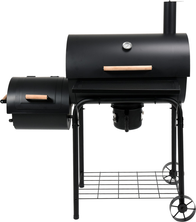 Lund GRILL WĘGLOWY Z WĘDZARNIĄ XXL RUSZT 64X37 99587