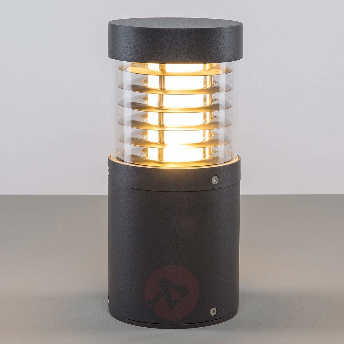 Lampenwelt Przesłonięta lampa na cokół LED Lucius