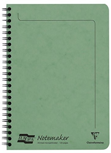 Clairefontaine A5 lipowa zieleń, 1 sztuka 3097Z