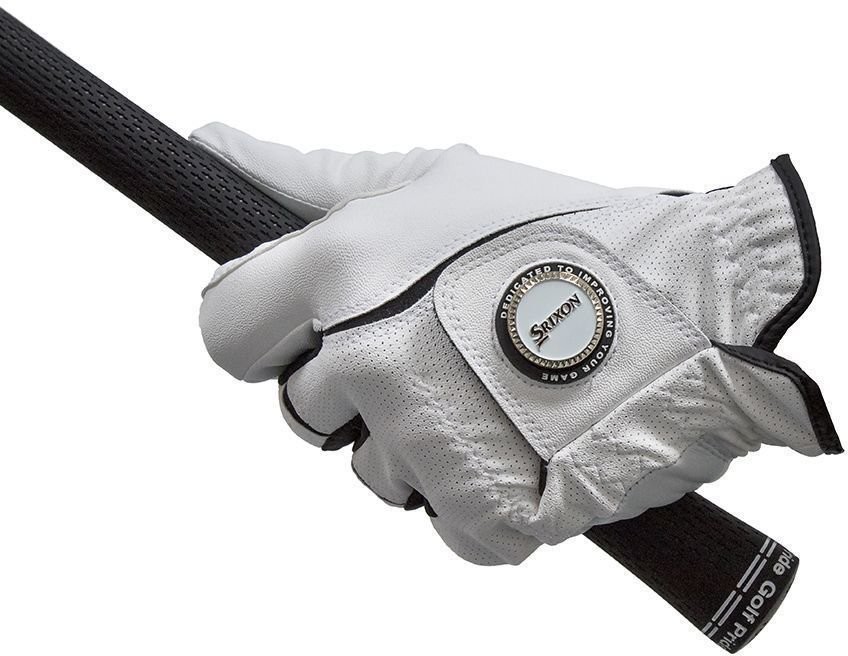 Srixon Ballmarker All Weather Męska Rękawiczka Golfowa Biała Prawa dla Leworęcznych ML