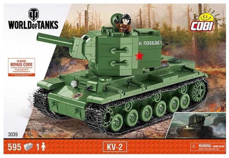 Cobi 3039 Small Army World of Tanks, KV-2