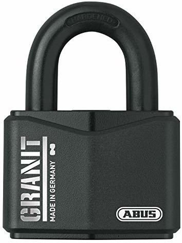 Abus ABUS 79161 37rk/70 granit kłódka wisząca, czarna