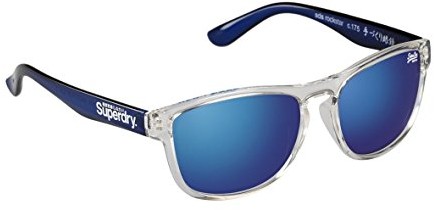 SuperDry Rockstar 175 Clear Blue przezroczysty Blue Mirror 104104910