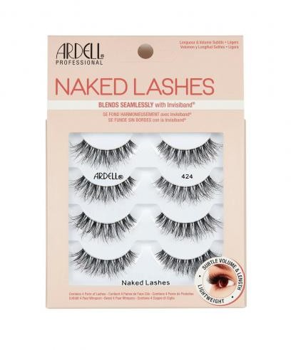 Ardell Naked Lashes 424 sztuczne rzęsy 4 szt dla kobiet Black