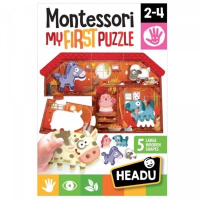 Russell Układanka HEADU Montessori Moje pierwsze puzzle Farma DARMOWA DOSTAWA OD 199 ZŁ! GXP-647224