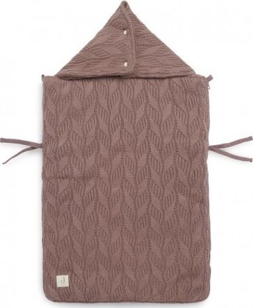 Jollein Śpiworek oddychający do wózka i fotelika SPRING KNIT CHESTNUT 8717329363014
