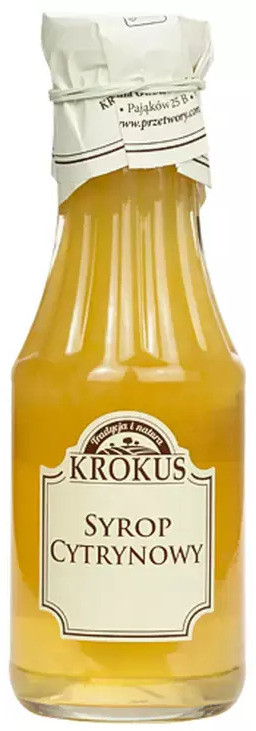 Krokus Syrop Cytrynowy 375g