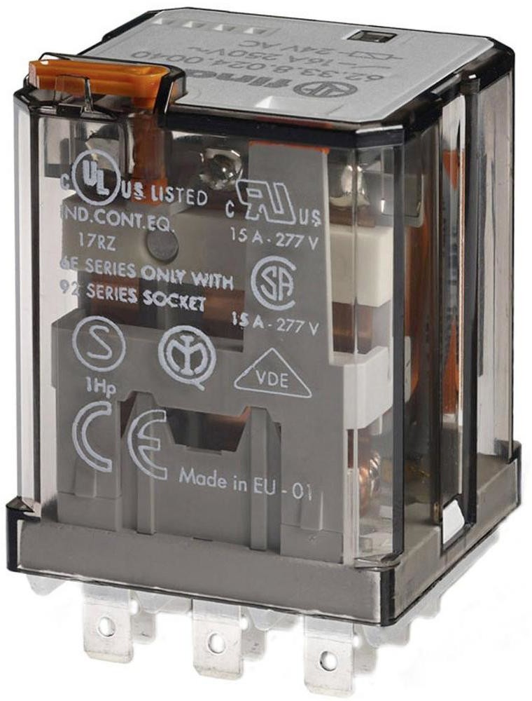 Finder Przekaźnik mocy 16A 1 NO 220 V DC 62.31.9.220.4800 Przekaźnik mocy 16A 1 NO 220 V DC 62.31.9.220.4800 62.31.9.220.4800