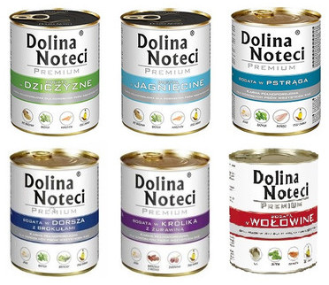 Dolina Noteci Mix smaków bez drobiu 800 g x 30 sztuk