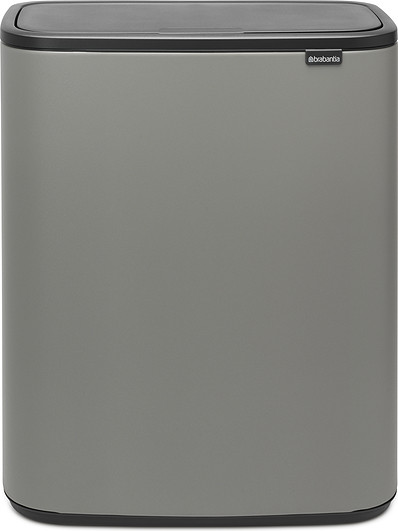 Brabantia Kosz na śmieci Bo Touch Bin 2 x 30 l szary 221460