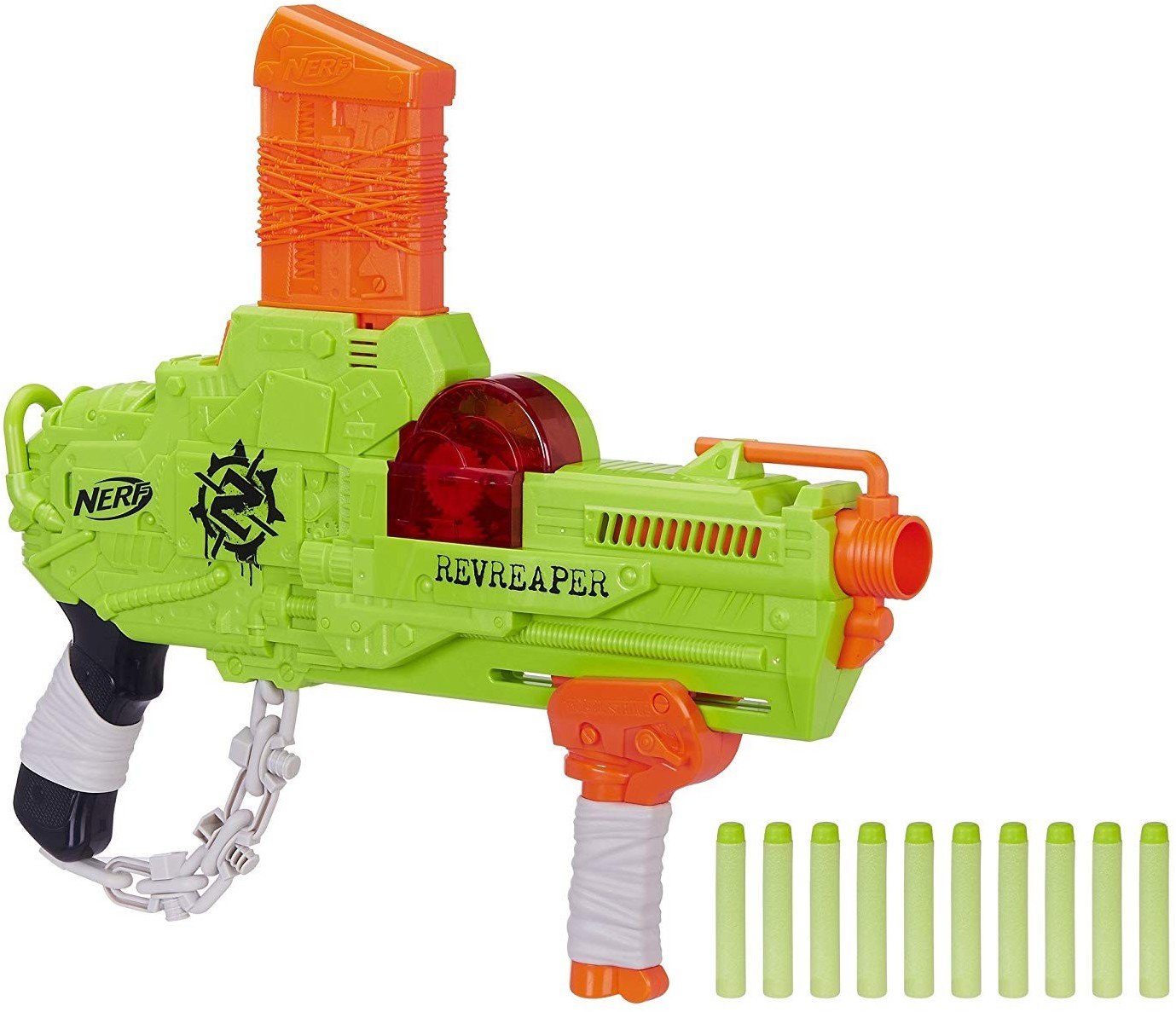 Hasbro NERF ZOMBIE STRIKE PISTOLET WYRZUTNIA REVREAPER E0311