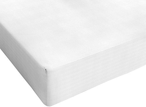 Italian Bed Linen prześcieradło z gumką narożniki i Uni, 100% bawełna 8058575001917