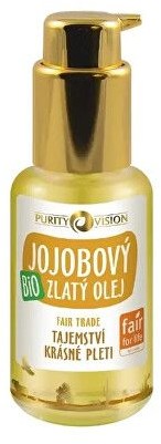 Purity Vision Organiczny złoty olej jojoba Fair Trade Objętość 45 ml)