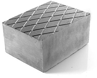 Kora Guma o wyglądzie pnia/gumowy blok do lewarków podest podnośnikowy Rangier lewarków samochodowych podnośnik górnicze 12 x 8 x 2 cm