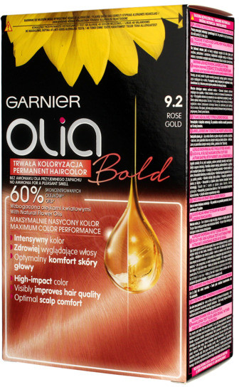 Garnier Olia Bold Farba do włosów nr 9.2 Rose Gold LETNIA WYPRZEDAŻ DO 80%
