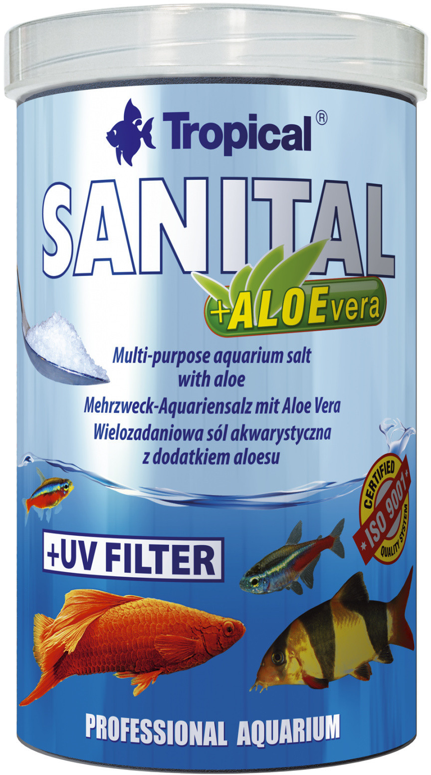 Tropical SANITAL+ALOEVERA SÓL DO AKWARIUM 1000ML 1200G 8032 17660