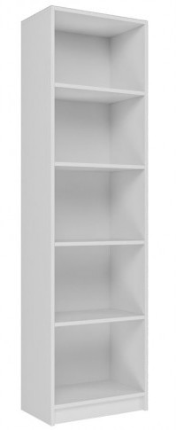 Biały minimalistyczny regał biurowy A2-K68