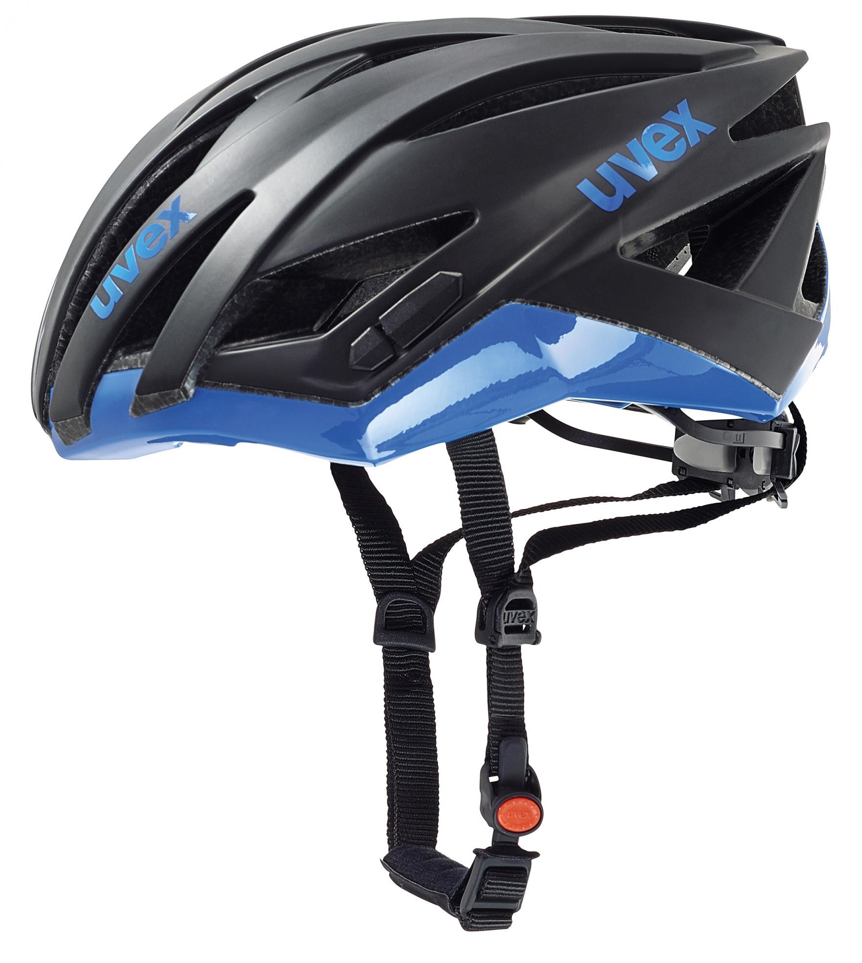 UVEX x Ultrasonic Race Black Mat-Blue 52-56
