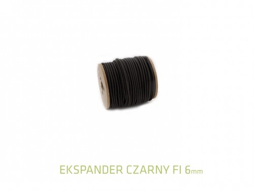 ŻAGLE OGRODOWE EKSPANDER CZARNY FI 6mm Ekspander