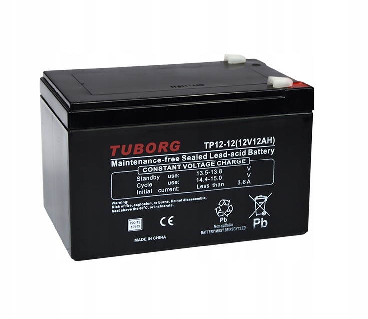 Akumulator Tuborg Vrla Agm TP12-12 12V 12Ah