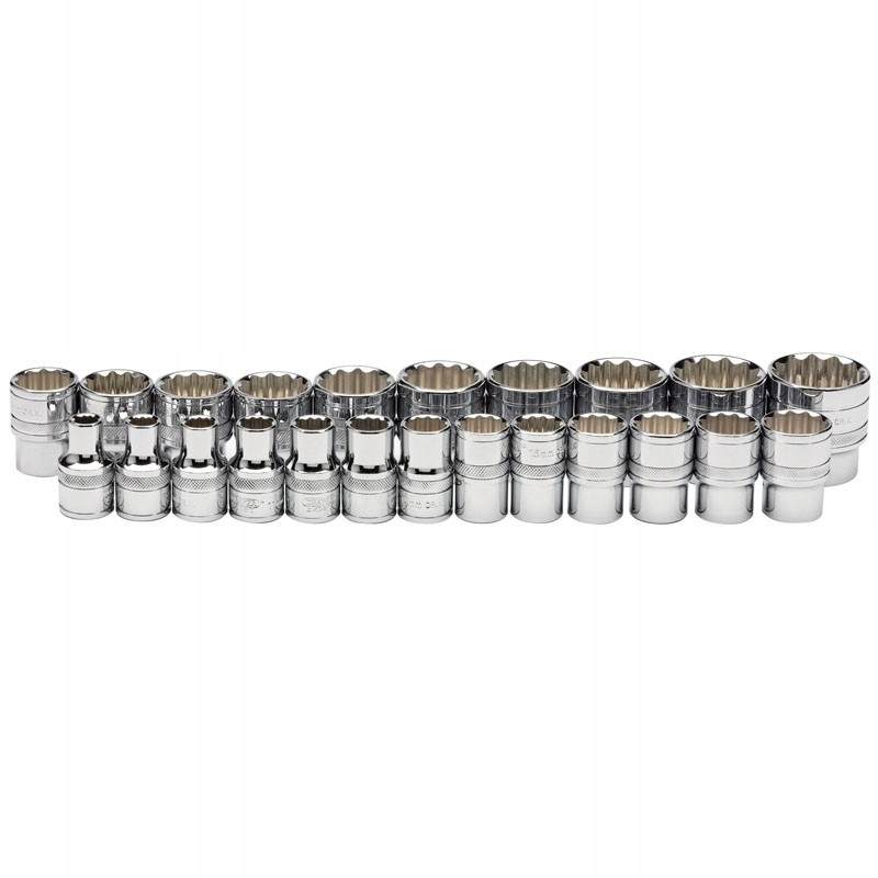 DRAPER Zestaw nasadek 8-32 mm 1/2'' 23 szt.
