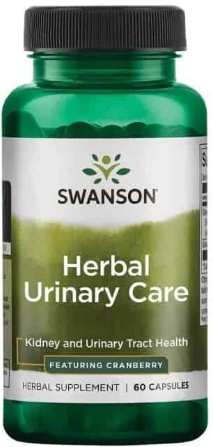 Swanson Full Spectrum Herbal Urinary Care (Wsparcie dróg moczowych) 60 Kapsułek