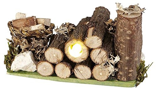 Kahlert Licht kahlert Licht 49599  miniaturowe wyposażenie akcesoria  łożysk z drewna z oświetleniem LED