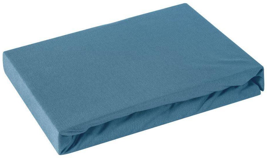Eurofirany B.B. CHOCZYŃSCY SPÓŁKA JAWNA Prześcieradło z Gumką Jersey D91 240x220 w.30 C.Niebieski 1219651