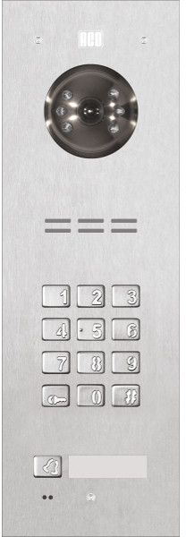 ACO FAM-PV-1NPZSACC Panel cyfrowy Familio PV z 1 przyciskiem, zamek szyfr. podtynkowy 13410