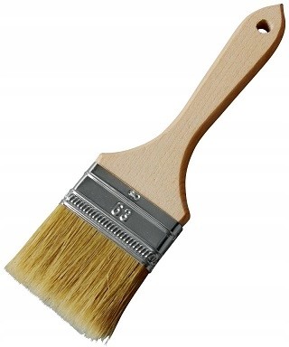 Pędzel Angielski Malarski Gruby Pędzle 15x10 MM Pl