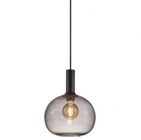 Nordlux Lampa wisząca Alton 25 47313047 nowoczesna oprawa z dymionego szkła 47313047
