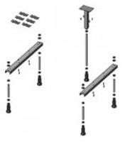 Riho nóżki do wanien 08 POOTSET08 POOTSET 08