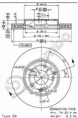 BREMBO 09.8411.11