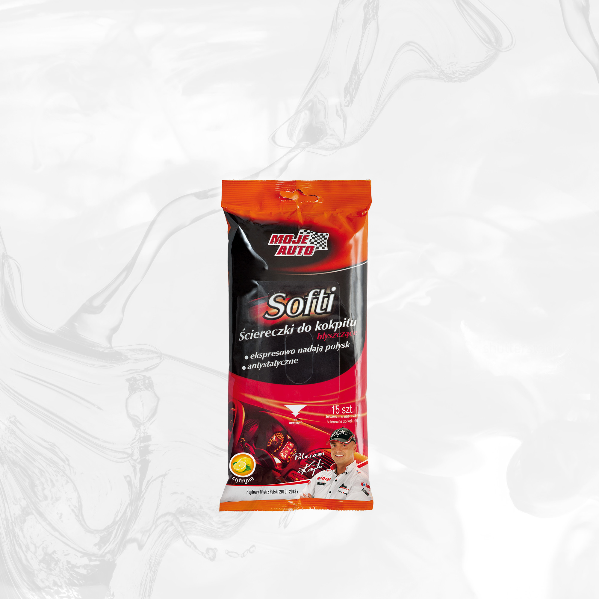 MOJE AUTO MOJE AUTO - Softi - Ściereczki do Kokpitu Błyszczące 15 szt.