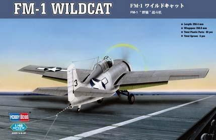 Hobby Boss Myśliwiec pokładowy Grumman FM-1 Wildcat 80329
