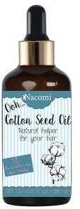 Nacomi Cotton Seed Oil olej z nasion bawełny z pipetą 50ml