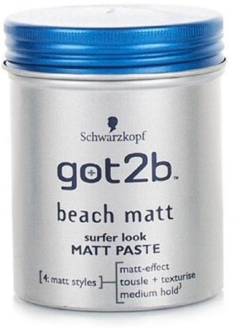 Schwarzkopf Got2b Beach Boy Matt Paste matująca pasta do włosów Force 3 100ml 40039-uniw