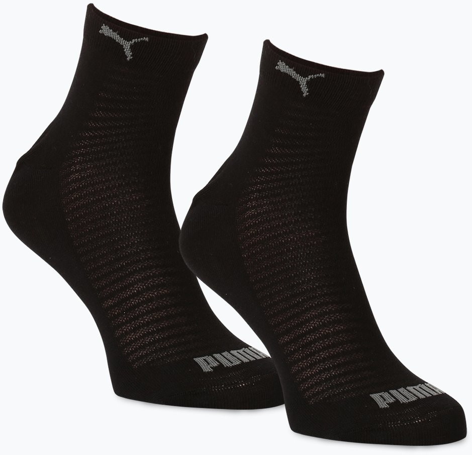 Puma Damskie skarpety do obuwia sportowego pakowane po 2 szt., czarny