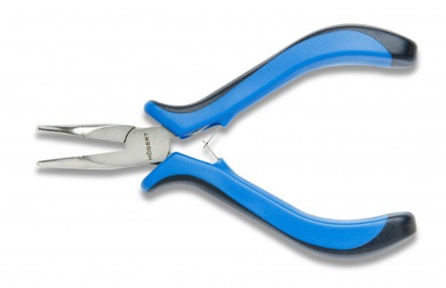 HOGERT GTV Szczypce precyzyjne wydłużone, wygięte 130mm HT1P056 HT1P056