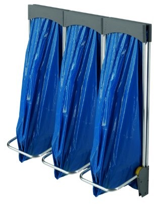Hailo 0936 300-kolekcja Profiline ASS 120 PW Trio na śmieci system 3 X 120 litrów 0936-300