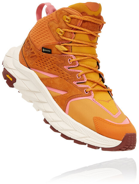 Hoka One One Hoka One One Anacapa GTX Mid Shoes Women, żółty US 7 | EU 38 2/3 2021 Trapery turystyczne 1119372-DSGYL-07