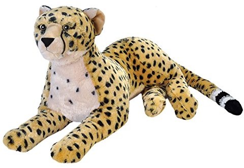 Wild Republic Jumbo gepard olbrzymia, pluszowa miękka zabawka, prezenty dla dzieci, 76 cm 18078